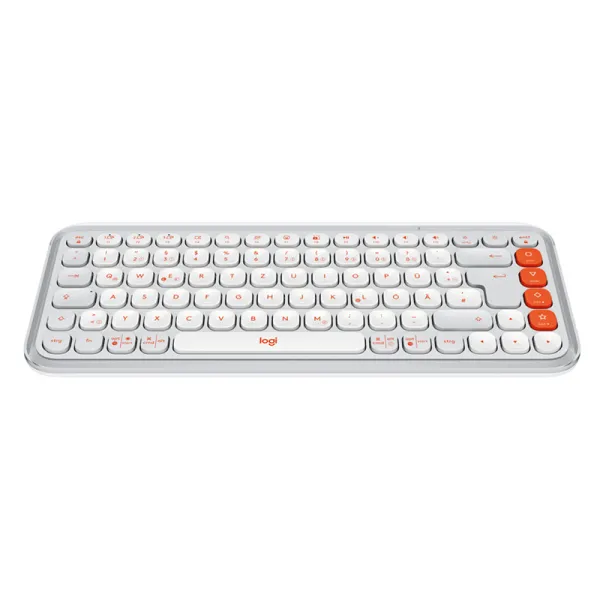 Клавиатура беспроводная POP Icon Keys, UA, белая Logitech (920-013072) - Фото 8