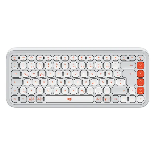 Клавиатура беспроводная POP Icon Keys, UA, белая Logitech (920-013072) - Фото 11