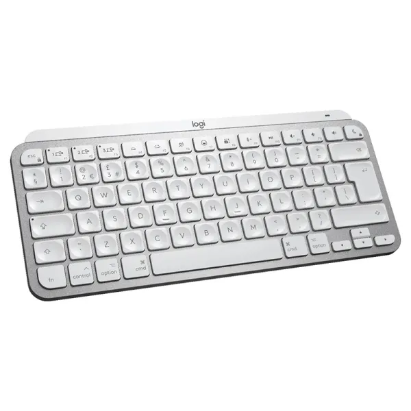 Клавиатура беспроводная MX Keys Mini для Mac Illuminated, UA, светло-серая Logitech (920-010526) - Фото 2