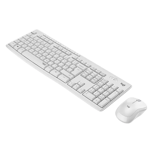 Комплект клавиатура и мышь беспроводной MK295 Silent Combo, UA, белый Logitech (920-009824) - Фото 12
