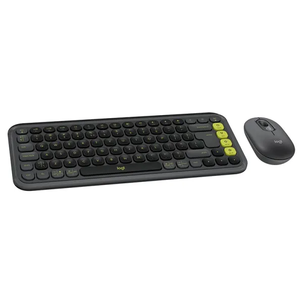 Комплект клавиатура и мышь беспроводной POP Icon Combo, UA, графитовый Logitech (920-013156) - Фото 11