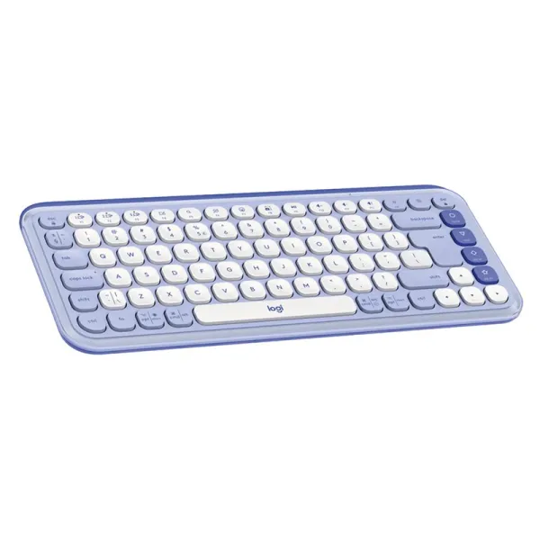 Комплект клавиатура и мышь беспроводной POP Icon Combo, UA, лиловый Logitech (920-013078) - Фото 10