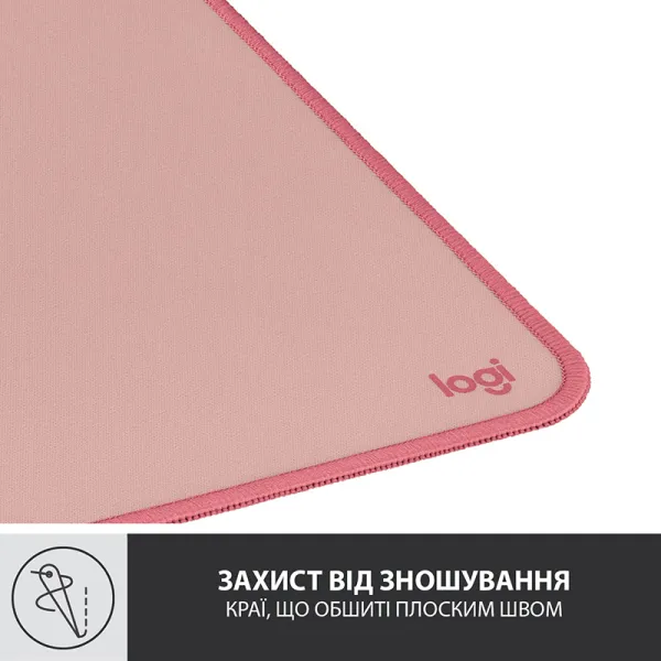 Коврик для мыши Desk Mat Studio Series, Darker Rose Logitech (956-000053) - Фото 8