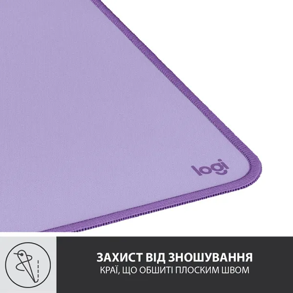 Коврик для мыши Desk Mat Studio Series, лавандовый Logitech (956-000054) - Фото 5