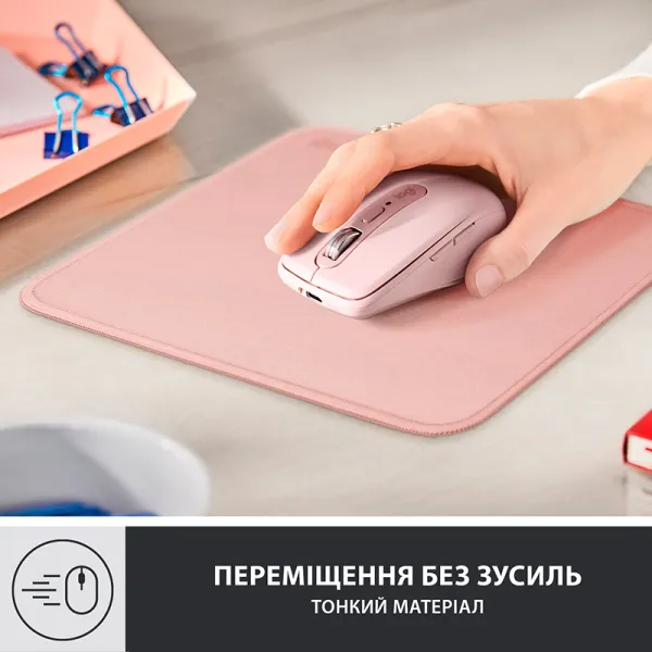 Коврик для мыши Studio Series, Darker Rose Logitech (956-000050) - Фото 6