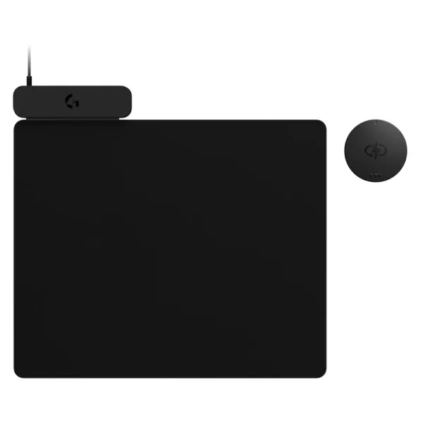 Коврик для мыши G PowerPlay 2 Charging System, чёрный Logitech (947-000003)