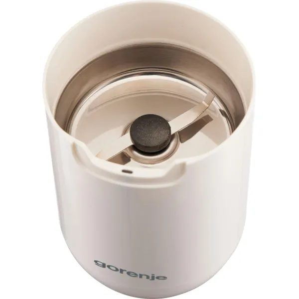 Кавомолка 150Вт, 45г, 3 ст.п, білий Gorenje (SMK150SW) - Фото 3