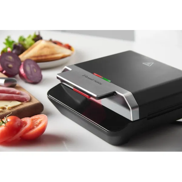 Бутербродница 750Вт черный Russell Hobbs (26800-56) - Фото 6