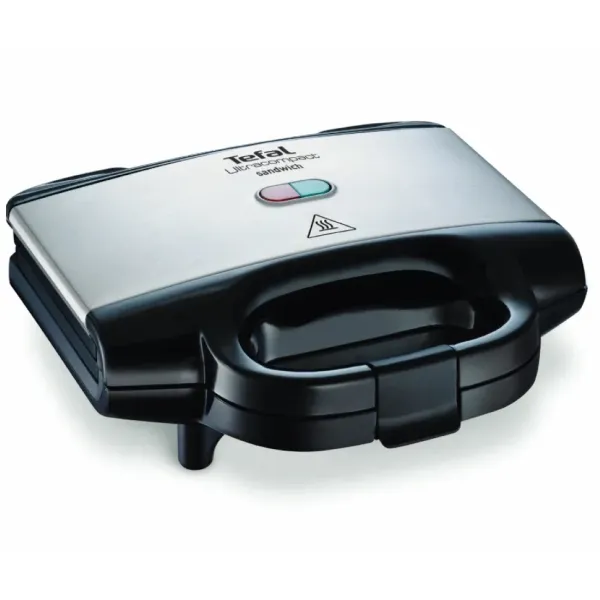 Бутербродница Ultracompact 700Вт черно-серебристый Tefal (SM157236)
