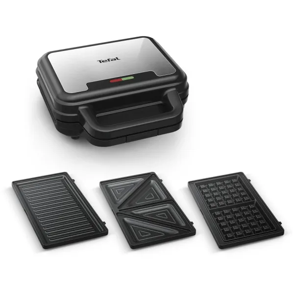 Мультимейкер UltraCompact 3in1 700Вт черно-серый Tefal (SW383D10) - Фото 1