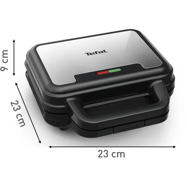 Мультимейкер UltraCompact 3in1 700Вт черно-серый Tefal (SW383D10) - Фото 2