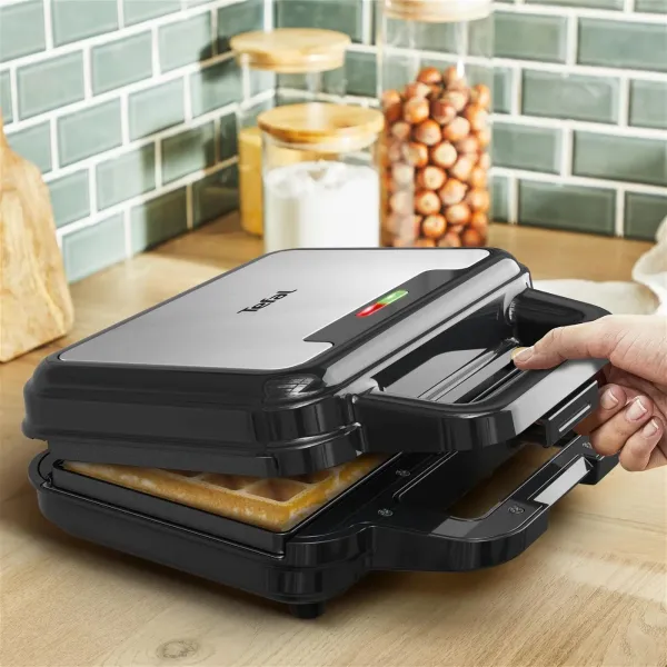 Мультимейкер UltraCompact 3in1 700Вт черно-серый Tefal (SW383D10) - Фото 4