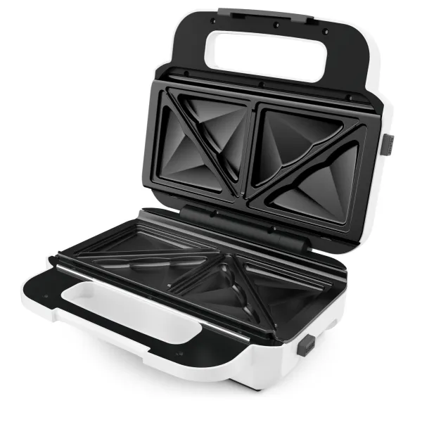 Мультимейкер Snack XL 850Вт бело-черный Tefal (SW701110) - Фото 2