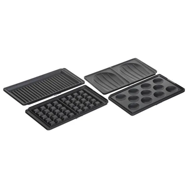 Мультимейкер Snack collection 700Вт черный Tefal (SW854D16) - Фото 5