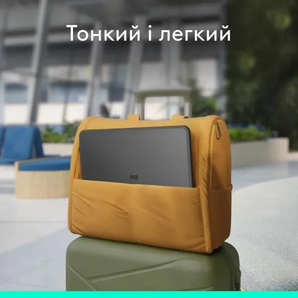 Клавиатура-чехол Combo Touch для iPad Pro 13" (M4), US, графитовая Logitech (920-012833) - Фото 8