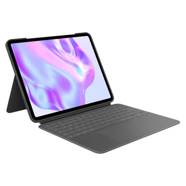 Клавиатура-чехол Combo Touch для iPad Pro 13" (M4), US, графитовая Logitech (920-012833)