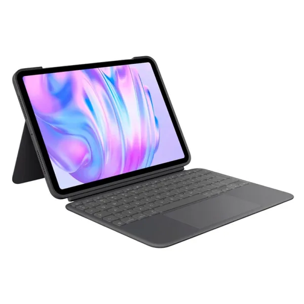 Клавиатура-чехол Combo Touch для iPad Pro 11" (M4), US, графитовая Logitech (920-012831)