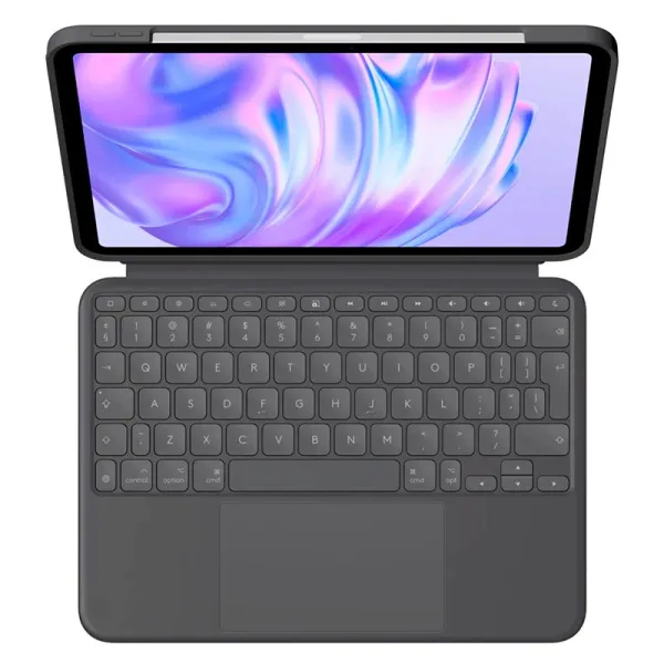 Клавиатура-чехол Combo Touch для iPad Pro 11" (M4), US, графитовая Logitech (920-012831) - Фото 8