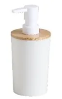 Диспенсер для мыла Minimalism 380 мл, полипропилен, бамбук, белый Ardesto (ARHB3104WB) Диспенсер для мыла Minimalism 380 мл, полипропилен, бамбук, белый Ardesto (ARHB3104WB)