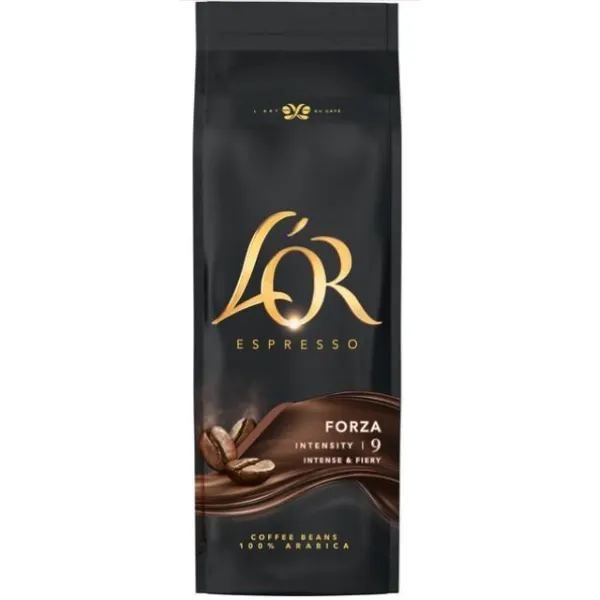 Кава в зернах Espresso Forza, 500 г, 100% арабіка L`OR (8711000324141) - Фото 9