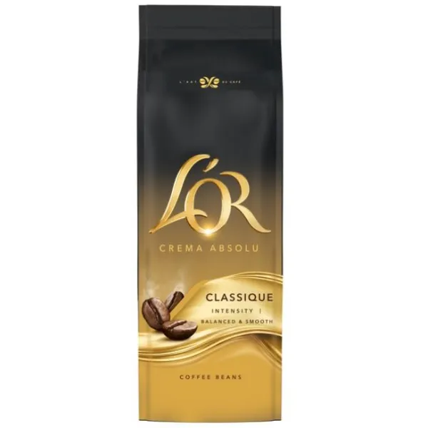 Кава в зернах Crema Absolute Classic, 500г, купаж арабіка/робуста L`OR (8711000369852) - Фото 11