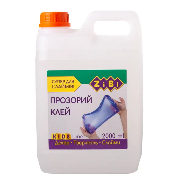 Клей прозрачный на PVA-основе, для слаймов, 2000 мл ZiBi (ZB.6142-00)