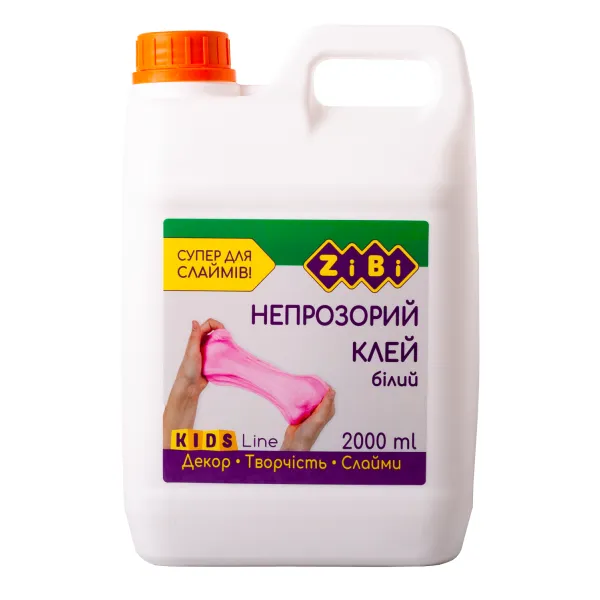 Клей белый на PVA-основе, для слаймов, 2000 мл ZiBi (ZB.6142-12)