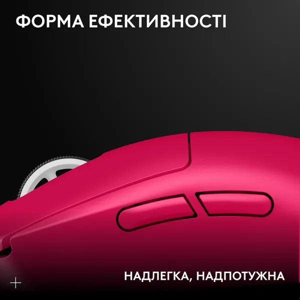 Миша бездротова G Pro X Superlight 2 Lightspeed, рожева Logitech (910-006797) - Фото 12
