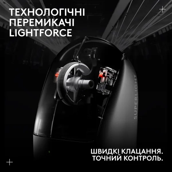 Миша бездротова G Pro X Superlight 2 Lightspeed, біла Logitech (910-006638) - Фото 9