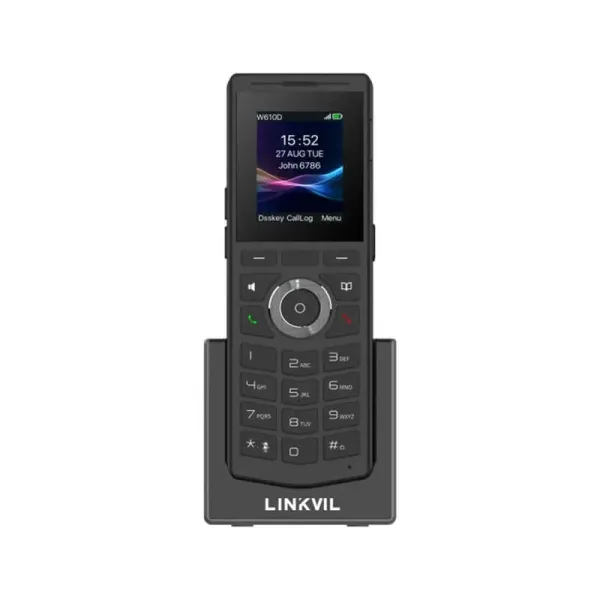 Телефон IP-DECT, LCD, 4 SIP Fanvil (W610D) - Фото 5