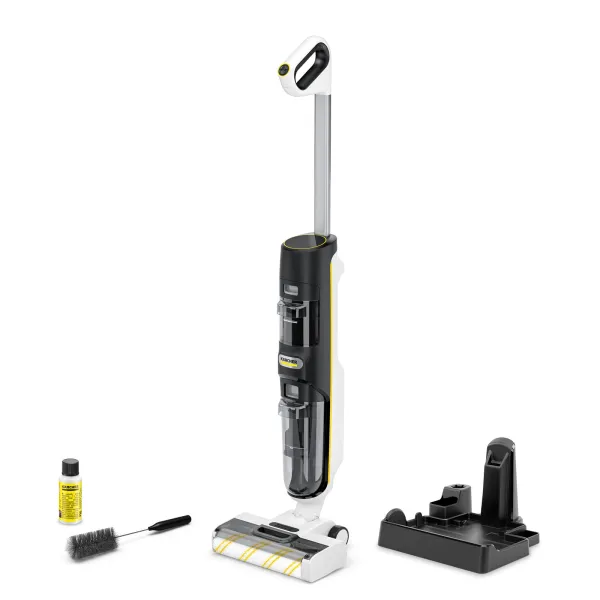 Пилосос безпровідний FCV 4, 180Вт, 0.45л/0.75л, білий Karcher (1.056-131.0)