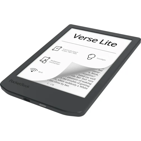 Книга электронная 619 Verse Lite, серый PocketBook (PB619-T-CIS) - Фото 4