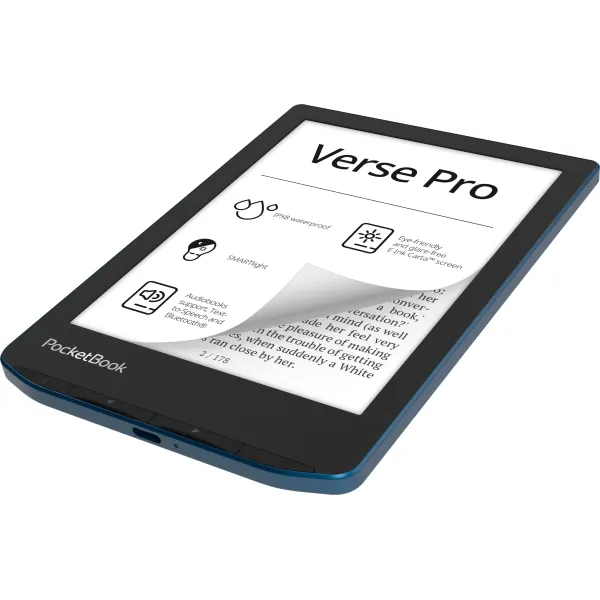 Книга електронна 634 Verse Pro, Azure PocketBook (PB634-A-CIS) - Фото 5
