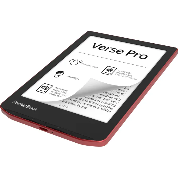 Книга электронная 634 Verse Pro, Passion Red PocketBook (PB634-3-CIS) - Фото 4