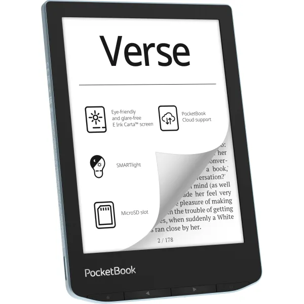 Книга электронная 629 Verse, Bright Blue PocketBook (PB629-2-CIS) - Фото 1