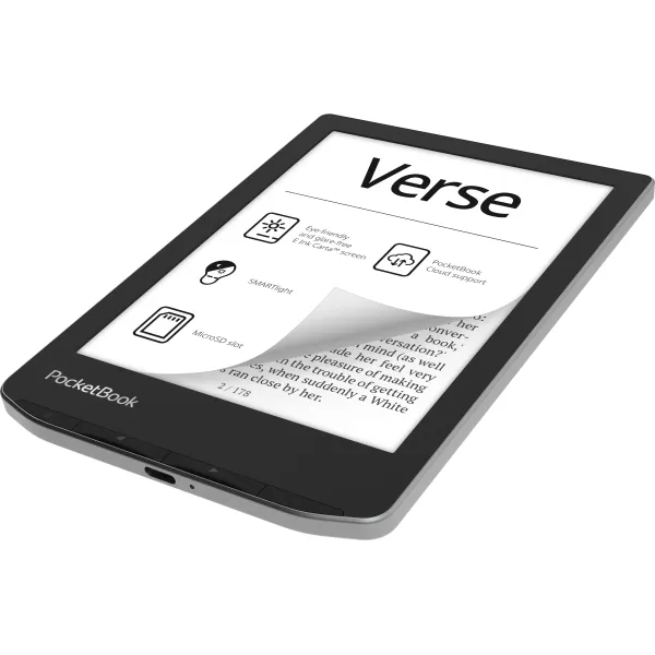 Книга электронная  629 Verse, Mist Grey PocketBook (PB629-M-CIS) - Фото 3