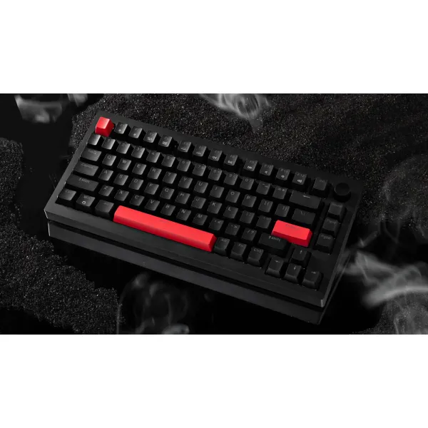 Клавиатура USB-A механическая, RGB, X4, Keychron Brown, QMK/VIA, Hot-Swap, EN/UKR, чёрная Lemokey (X4-H3-UA) - Фото 3