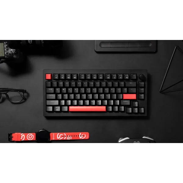 Клавиатура USB-A механическая, RGB, X4, Keychron Brown, QMK/VIA, Hot-Swap, EN/UKR, чёрная Lemokey (X4-H3-UA) - Фото 4
