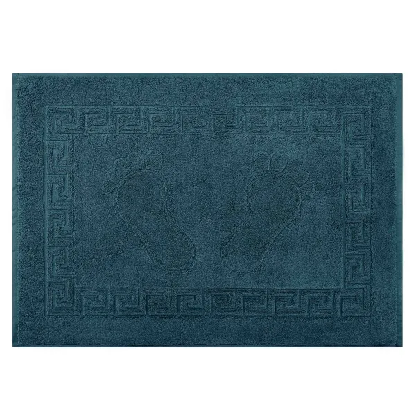Коврик для ног махровый 50х70см, 100% хлопок, изумрудный Home Ardesto (ART2557EM) - Фото 2