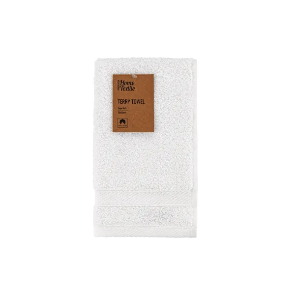 Полотенце махровое 30х50см, 100% хлопок, белое SuperSoft Ardesto (ART2230PB) - Фото 8