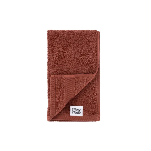 Полотенце махровое 30х50см, 100% хлопок, красновато-коричневое SuperSoft Ardesto (ART2230RT) - Фото 5