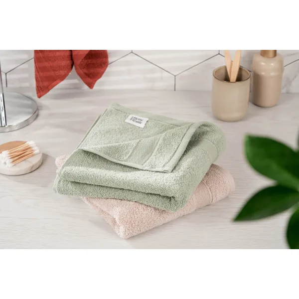 Полотенце махровое 30х50см, 100% хлопок, зеленое SuperSoft Ardesto (ART2230SS) - Фото 2
