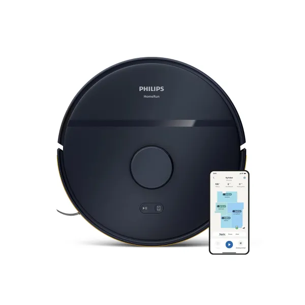 Робот-пылесос Series 2000, 0.38/0.3л, EPA 11, Wi-Fi, темно-синий Philips (XU2000/15) - Фото 4