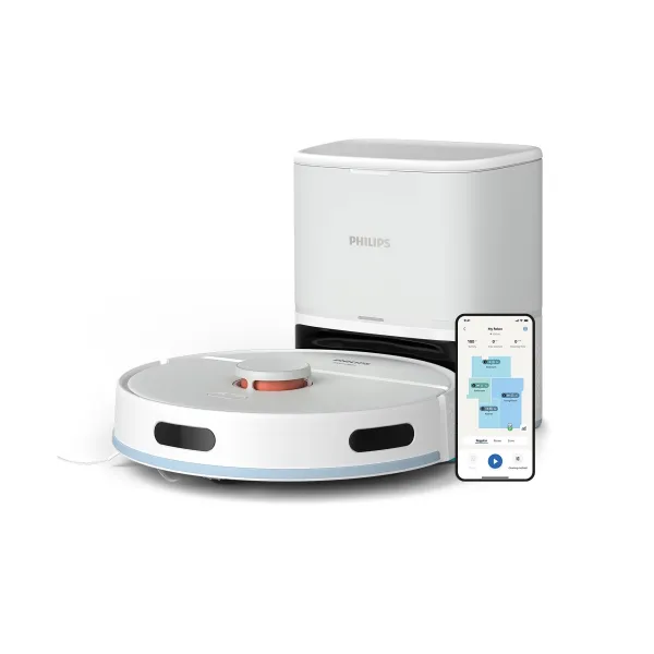 Робот-пилосос Series 2000, 0.38/0.3л, EPA 11, Wi-Fi, білий Philips (XU2100/25) - Фото 5