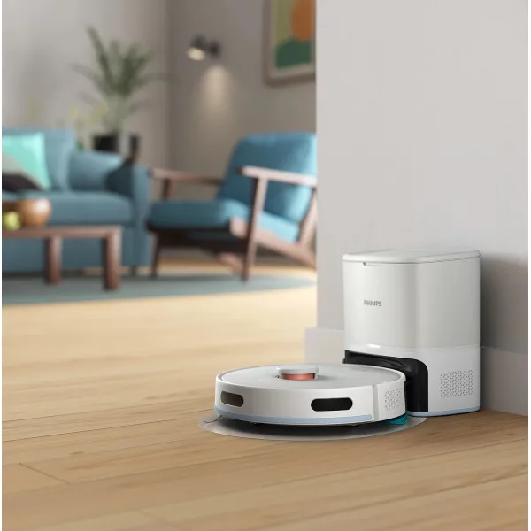 Робот-пилосос Series 2000, 0.38/0.3л, EPA 11, Wi-Fi, білий Philips (XU2100/25) - Фото 6
