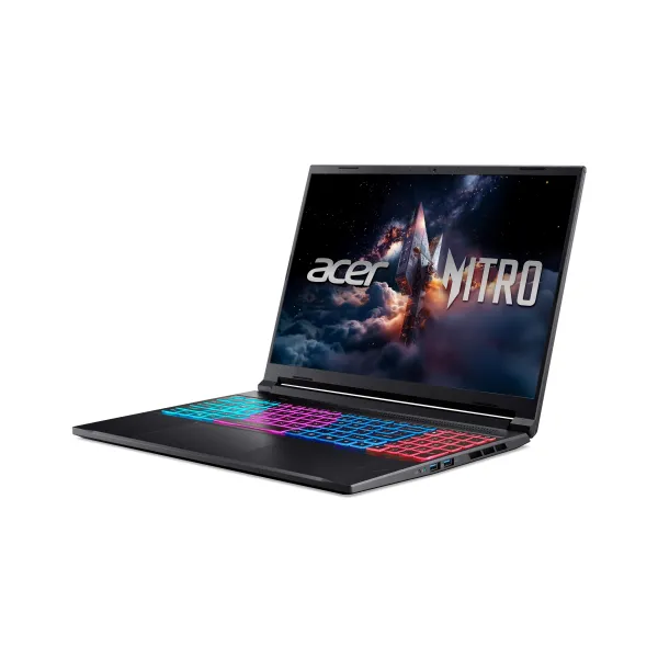 Ноутбук Nitro V 16S ANV16S-41 IPS, AMD R5-240, 16GB, F1TB, NVD5060-8, Lin, чорний Acer (NH.U03EU.007) - Фото 1