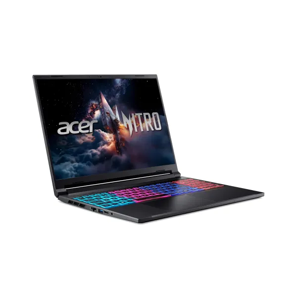 Ноутбук Nitro V 16S ANV16S-41 IPS, AMD R5-240, 16GB, F1TB, NVD5060-8, Lin, чорний Acer (NH.U03EU.007) - Фото 2