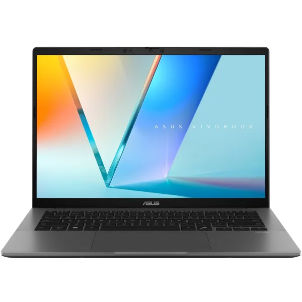 Ноутбук Vivobook S 14 S3407QA-KP003W IPS, Snapdragon X1 26 100, 16GB, F512GB, Win11, серый ASUS (90NB16B2-M000R0)