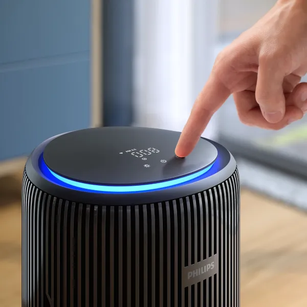 Очиститель воздуха PureProtect Water Series 3400, 78м2, 300м3/час, НЕРА, темно-серый Philips (AC3421/13) - Фото 5