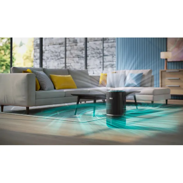 Очиститель воздуха PureProtect Water Series 3400, 78м2, 300м3/час, НЕРА, темно-серый Philips (AC3421/13) - Фото 9